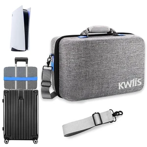 Hard Shell Carrying Case for PS5, Protective Travel Bag Holds Playstaintion 5 Co - Picture 1 of 6