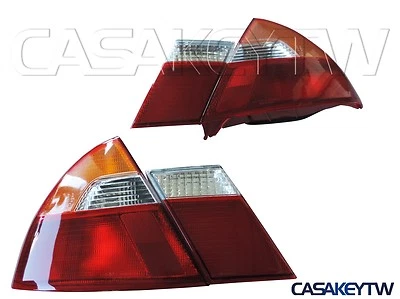JDM EVO 5 EVO5 Taillights Tail Light Lamps For 1997 98 99 2000 MITSUBISHI Mirage - Image 1 of 4
