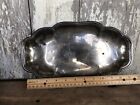 Vintage F.b. Rogers Silver Co 1883 Crown Round Serving Tray