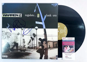 Warren G Signed Autographed REGULATE G FUNK ERA Vinyl Album EXACT Proof JSA - Picture 1 of 6