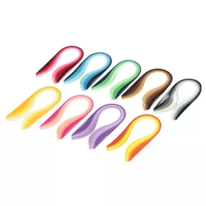 100Pcs/set Paper Quilling Strips Set 3mm 39cm Paper For Craft DIY Quilling T Pe - Picture 1 of 21