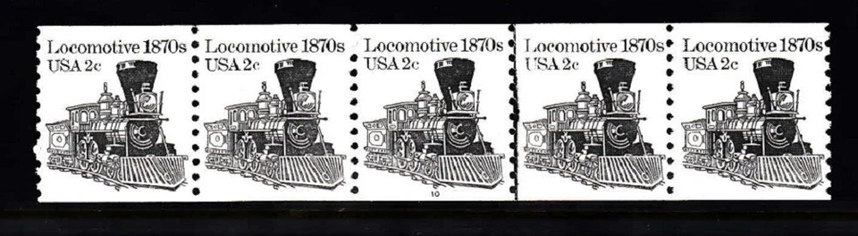 USA PNC SC# 1897A LOCOMOTIVE 2c - PNC5 - MNH - PL# 10 - Image 1 of 1