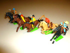 Britains Deetail  1971-Serie Di 5 Cowboy A Cavallo Made In England