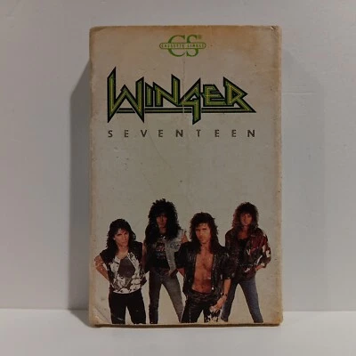 Winger- Seventeen* Poison Angel *Cassette Tape Single 1988 Rock Foto 1 de 4