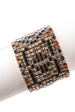 Chanel  Pre  Fall 2019 Crystal CC Multi Strand Bracelet Gold Tone