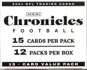Paquete de grasa de fútbol Panini Chronicles 2021 paquete económico - paquete de 12 cajas selladas de fábrica - Imagen 1 de 4