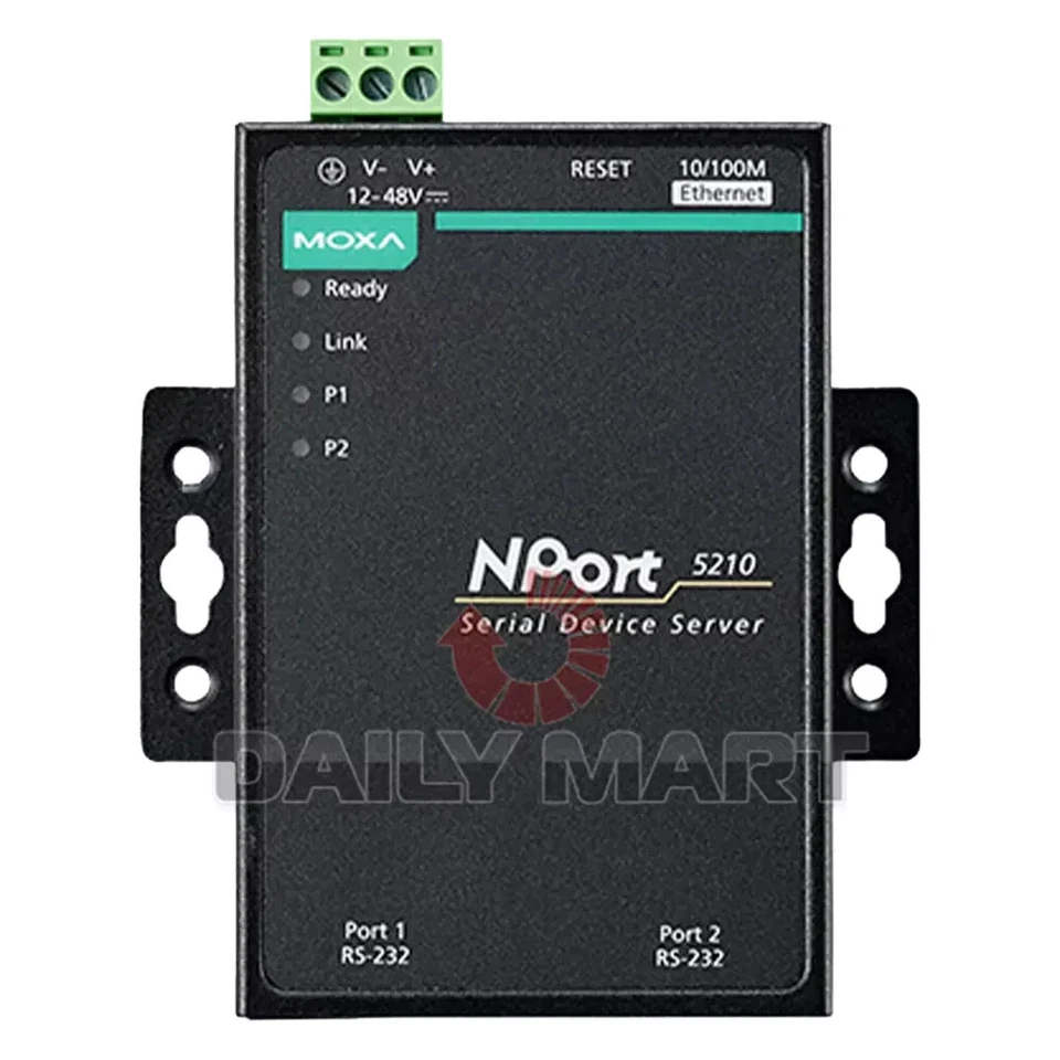 New In Box MOXA NPort5210 RS232 Serial Device Server - Image 1 of 2