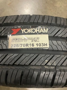 4 New 225 70 16 Yokohama Geolandar CV G058 Tires - Picture 1 of 5