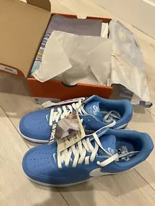 Nike Air Force 1 Low Retro Shoes "UNC" University Blue Men's Sizes 12 AF1 - Picture 1 of 3