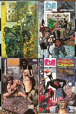 LOTE #1, #2, #4 y #5 de Doom Patrol primera impresión 1992-07 DC Comics Vertigo Foto 1 de 4