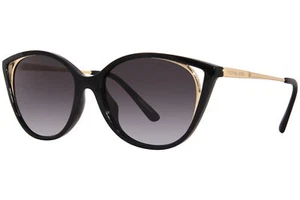 Michael Kors Alexandria MK2152U 30058G Sunglasses Women's Bio Black/Grey 55mm - Picture 1 of 5