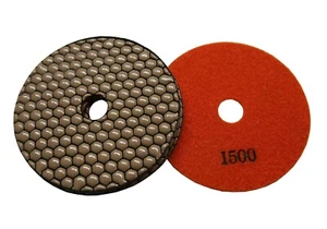 5" Premium Dry Diamond Polishing Pad, Grit 1500 - Picture 1 of 2