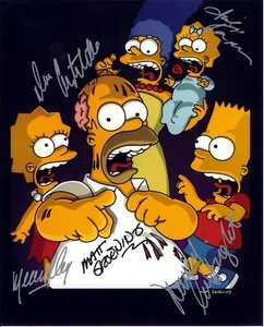 THE SIMPSONS - CAST Signed Autographed 8x10 Reprint Photo #3 !! - Picture 1 of 1