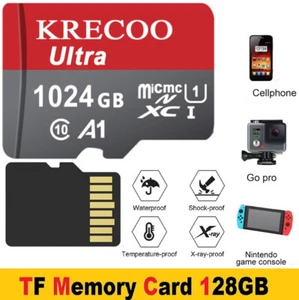 1TB Micro SD Card 128GB 256GB Ultra A3 Class10 TF Memory Card Wholesale Pricing - Picture 1 of 18