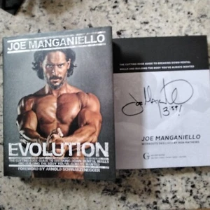 Joe Manganiello SIGNED Fitness Book TV Movie Actor Magic Mike True Blood Sexy!! - Bild 1 von 11