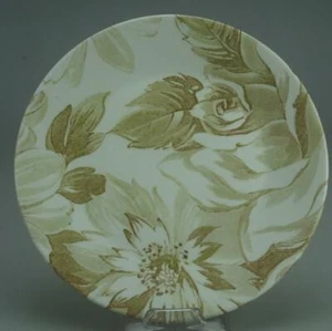 Vintage J & G Meakin Camelot Side Plate Olive Green Floral Pattern KC743 - Picture 1 of 2