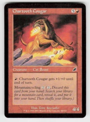 Scourge #84 Chartooth Cougar - Image 1 of 2