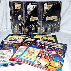 Horrible Histories Magazine Collection Complete Issues 1β80 + Extras **RARE**π§³ - Picture 1 of 24