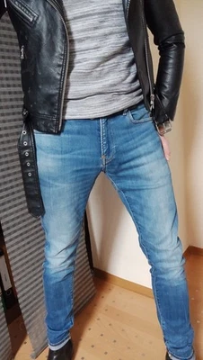 GEILE "G-STAR" RAW REVEND JEANS SKINNY,W29L34,Geile Waschung!Vintage!TOP,RAR - Bild 1 von 4