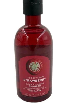 The Body Shop Strawberry Glossing Shampoo 400ml Large Discontinued Original Rare - Image 1 of 4