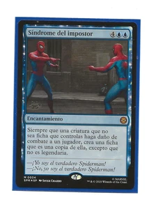 IMPOSTOR SYNDROME Foil MARVEL Spider-Man Spanish Magic NM MTG Pre - Bild 1 von 1