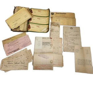 Antique Coca Cola Marion Bottling Co Business Records Checks Ephemera Lot 1910 - Picture 1 of 20