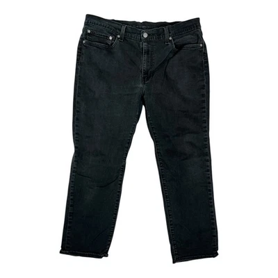 Pantalones de mezclilla Levis 541 para hombre 36x30 negros cónicos flexibles premium grandes E descoloridos Foto 1 de 4