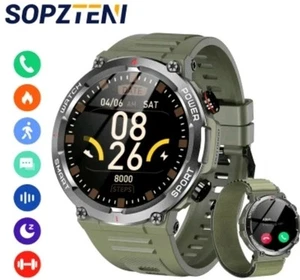 Reloj Inteligente Táctil HD para Hombres /Mujeres, Rastreador De Fitness Sport. - Picture 1 of 5