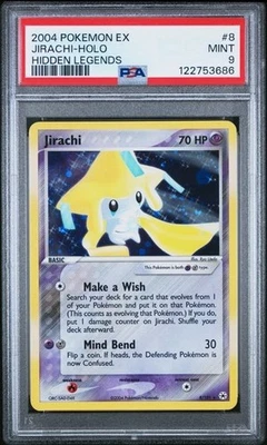 2004 Pokemon EX Hidden Legends Jirachi Holo PSA 9 - Image 1 of 2