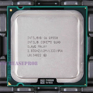Intel Core 2 Quad Q9550 SLAWQ SLB8V CPU Processor 1333 MHz 2.83 GHz LGA 775 - Picture 1 of 1