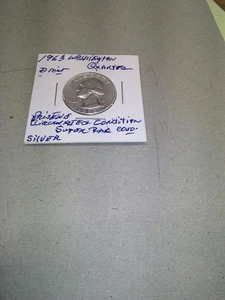 1963 25C (Proof) Washington Quarter - Picture 1 of 2