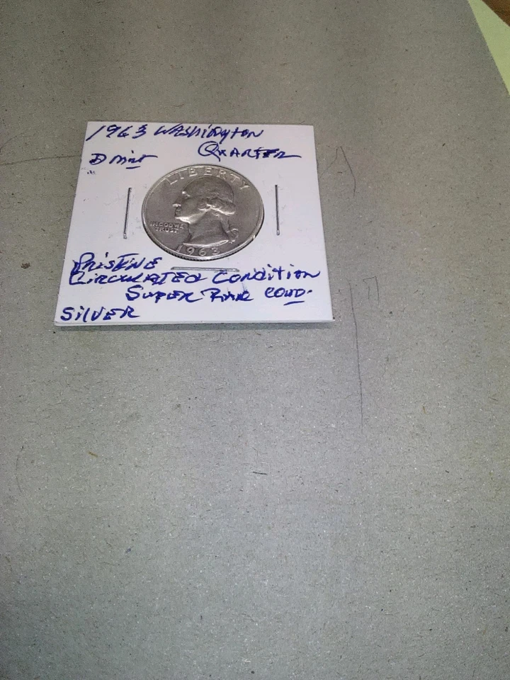 1963 25C (Proof) Washington Quarter - Image 1 of 2