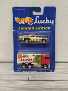 Hot Wheels Lucky Hiway Hauler & Gold Thunderbird #14622 Neu NRFP 1995 - Bild 1 von 8