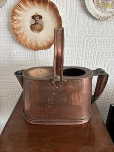 Stunning Antique Bullpit & Sons 1924 Large Copper Watering Can - Picture 1 of 17