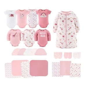Baby Layette Gift Set for Baby Girls - 23 Piece New Born Girl Gift Set, Cloth... - Picture 1 of 6