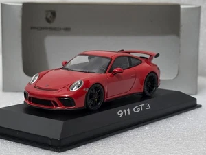 Porsche 911 (991.II) GT3 2017 Guards Red 1:43 Minichamps WAP 020 149 0H (16) - Picture 1 of 15