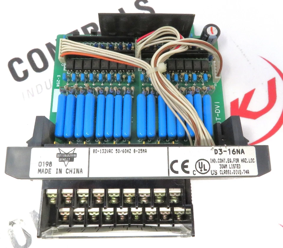 Automation Direct D3-16NA 16-Point 120VAC Input Module DL305 Series - Image 1 of 4