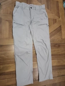 World Wide Sportsman Gray Pants Sz 4 / 30" Length Hiking Camping Fishing - Picture 1 of 8