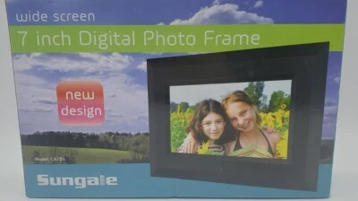 Sungale 7" Thumb Drive Digital Photo Frame  CA705 NIB New In Box - Image 1 of 3