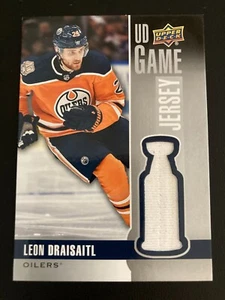 2019-20 Upper Deck UD Game Jersey GJ-LD Leon Draisaitl - Bild 1 von 2