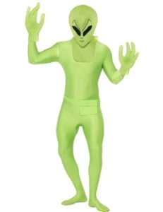 Halloween Second Skin Alien Suit - Picture 1 of 1