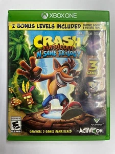 Crash Bandicoot N. Sane Trilogy - Microsoft Xbox One - CIB - Very Good - Picture 1 of 5