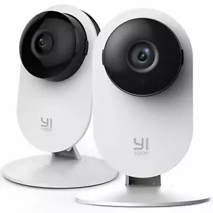 YI Home 1080p 2 Stück Ip Kamera Wlan Überwachung Kamera Innen APP für Smartphone - Bild 1 von 9