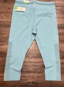 NWT Gaiam OM Capri Leggings Yoga Pants High Rise XL - Picture 1 of 4