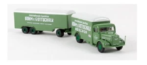 Brekina 97221 - 1/87 Man F8 Box Truck - Böhm & Gottschalk - New - Picture 1 of 1