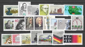 Germany 1985 MNH Commemorative Year Set #1432-52 PO Fresh! ('22 SCV $26.95) - Picture 1 of 1