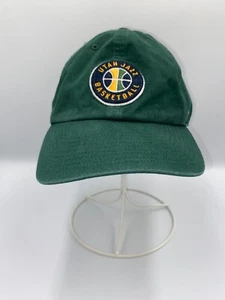 47 Marca Utah Jazz Baloncesto Ajustable Correa Gorra Gorra Verde - Imagen 1 de 6