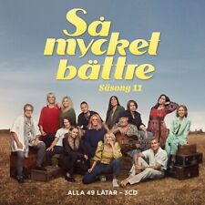 3 CD Så Sa Mycket Bättre Säsong 11 Schweden Loreen Helen Sjöholm Ingrosso NEU