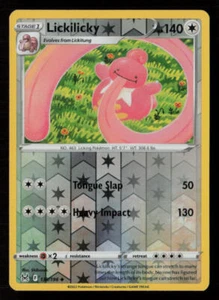 Lickilicky SWSH11: Lost Origin #139/196 Reverse Holo Uncommon Pokemon Card - Picture 1 of 2