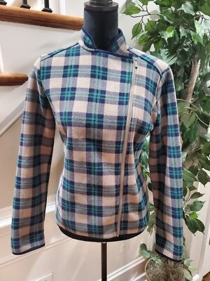 Lizclaiborne Women Multicolor Cotton Long Sleeve Full Zip Front Casual jacket 6 - Image 1 of 4